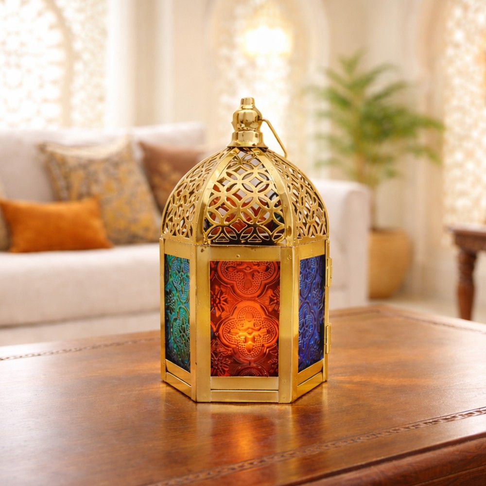 Metal Fanous Decorative Item
