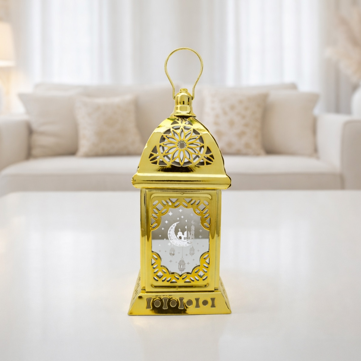 Metal Fanous Decorative Item