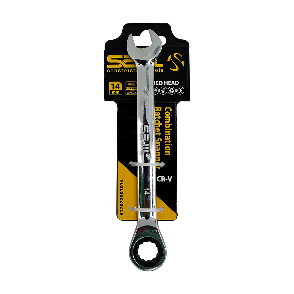 Fixed Ratchet Wrench 14mm (Sejil)