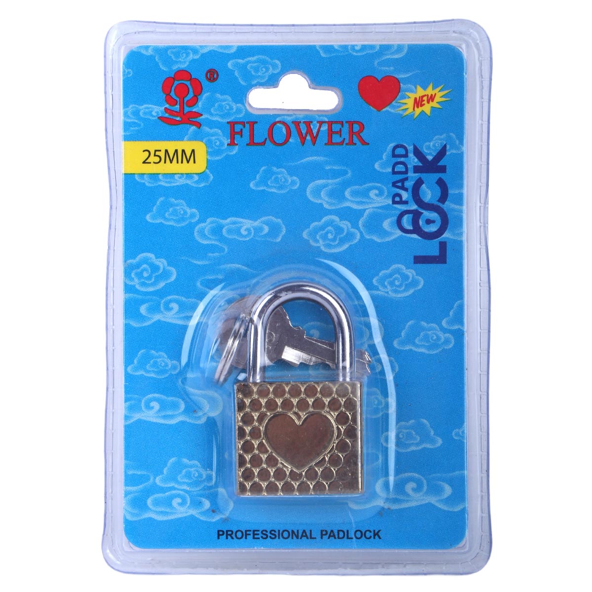 Flower Pad Lock 25mm