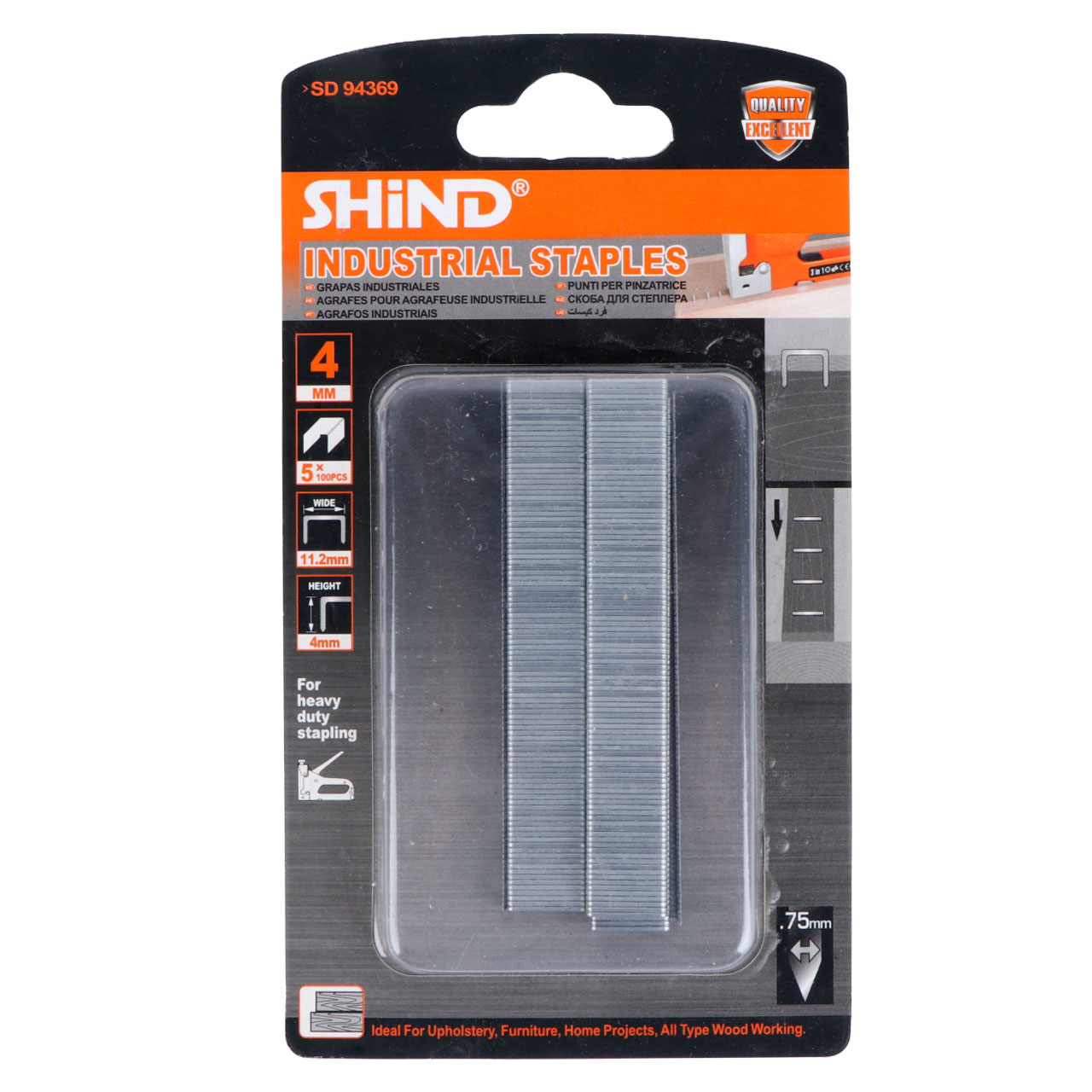 Shind Heavy-Duty Universal Staples Pins