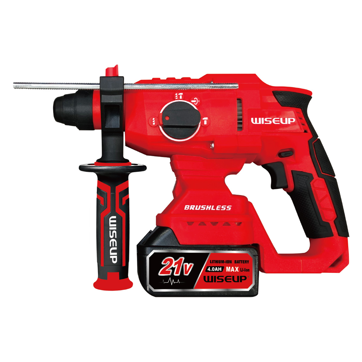 Wiseup Brushless Cordless Rotary Hammer