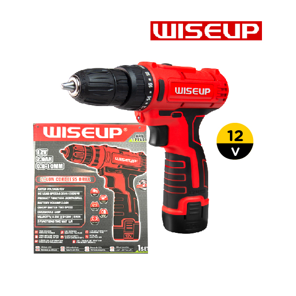 Wiseup Cordless Drill Machine 12V