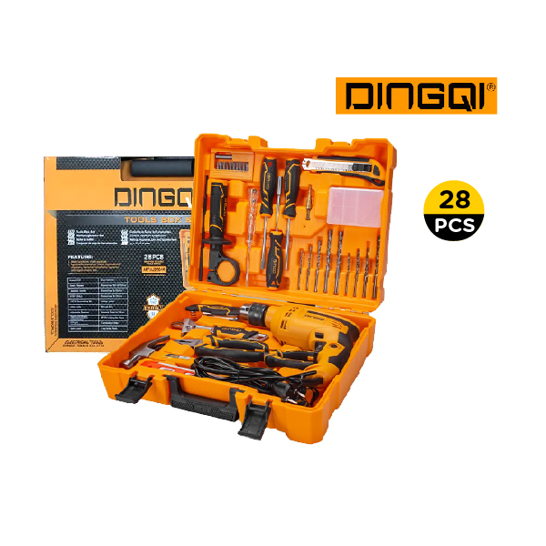 Impact Drill with Accessories Set 28 Piece