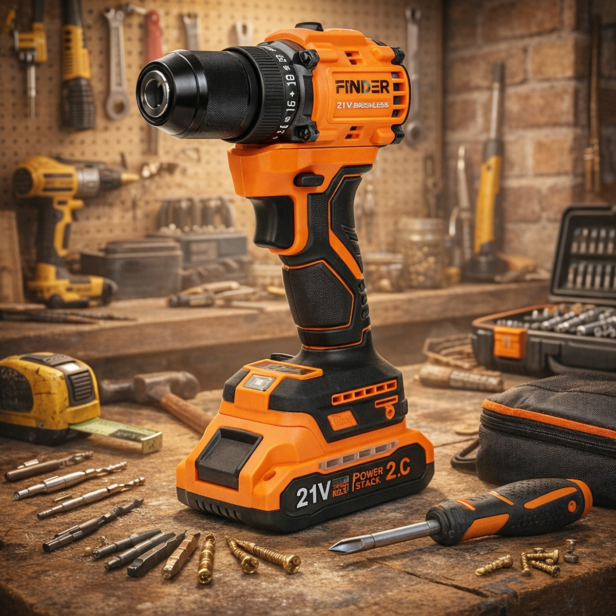 Cordless Drill Brushless 21V