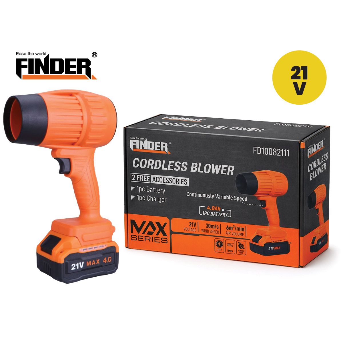 Finder Cordless Jet Fan Blower FD10082111