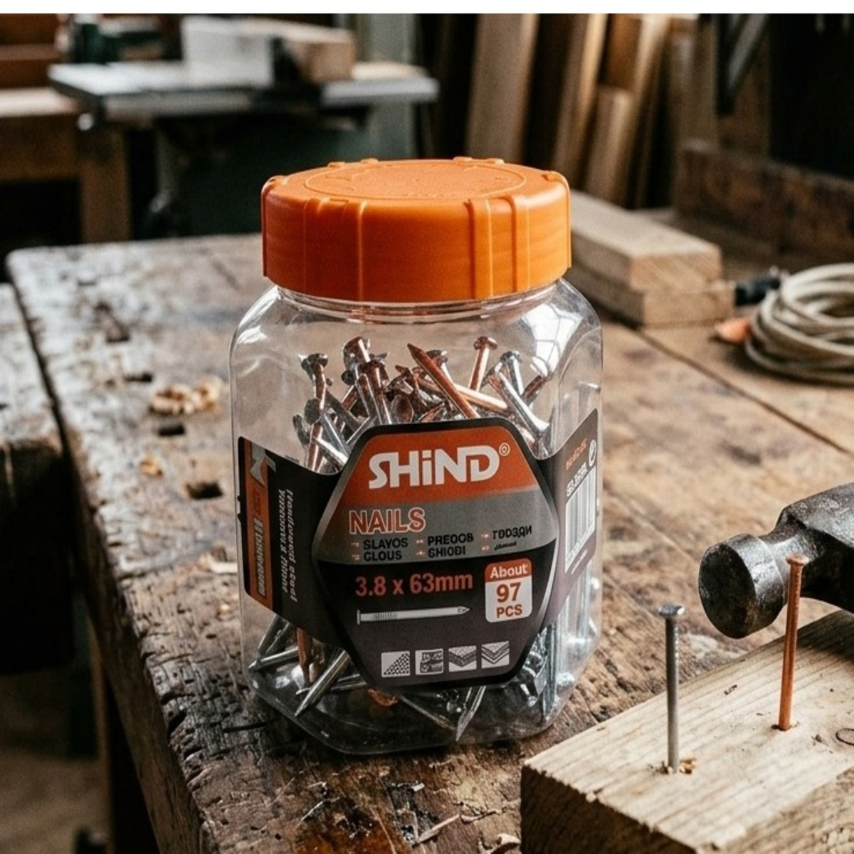 Concrete Nail 2.5 Inch