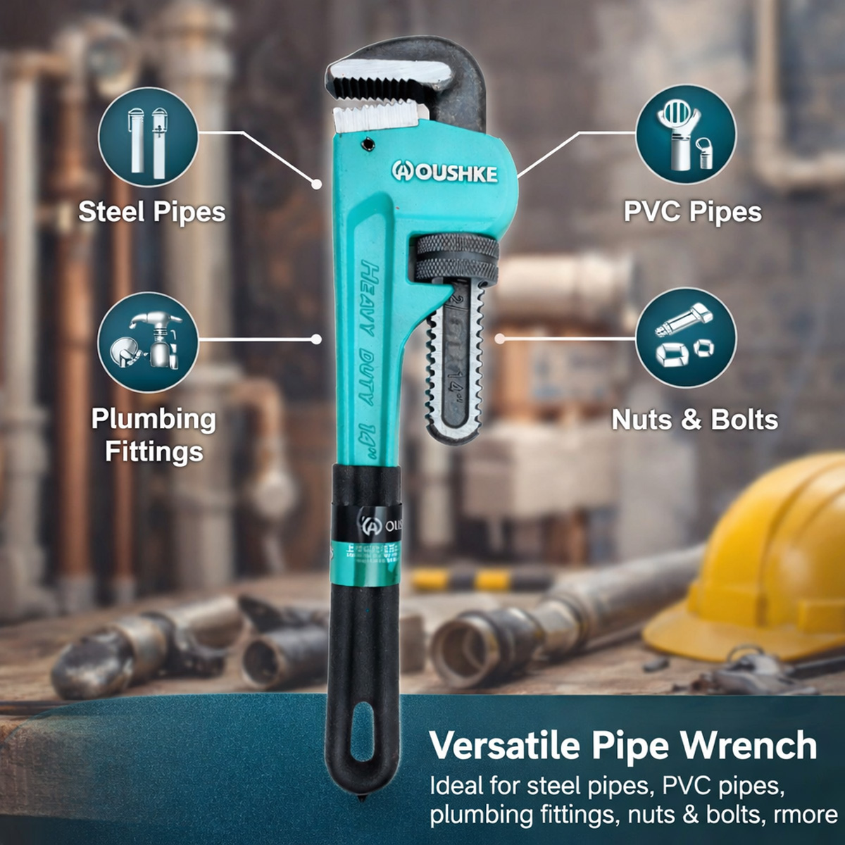 Pipe Wrench 14 Inch