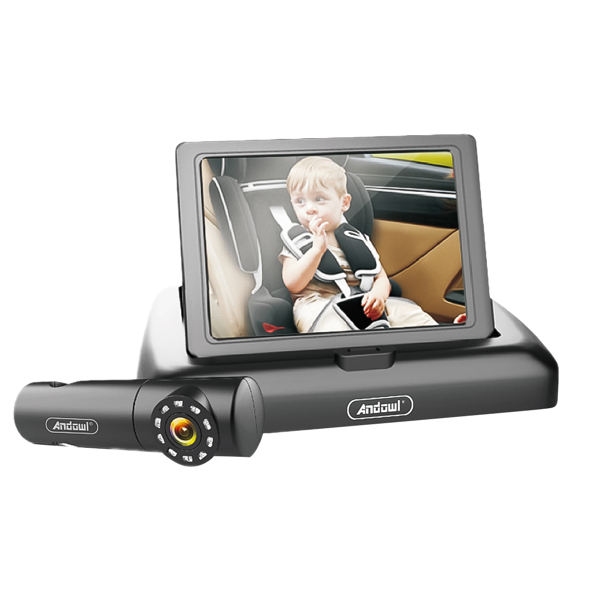 Andowl Car Baby Safety Monitor