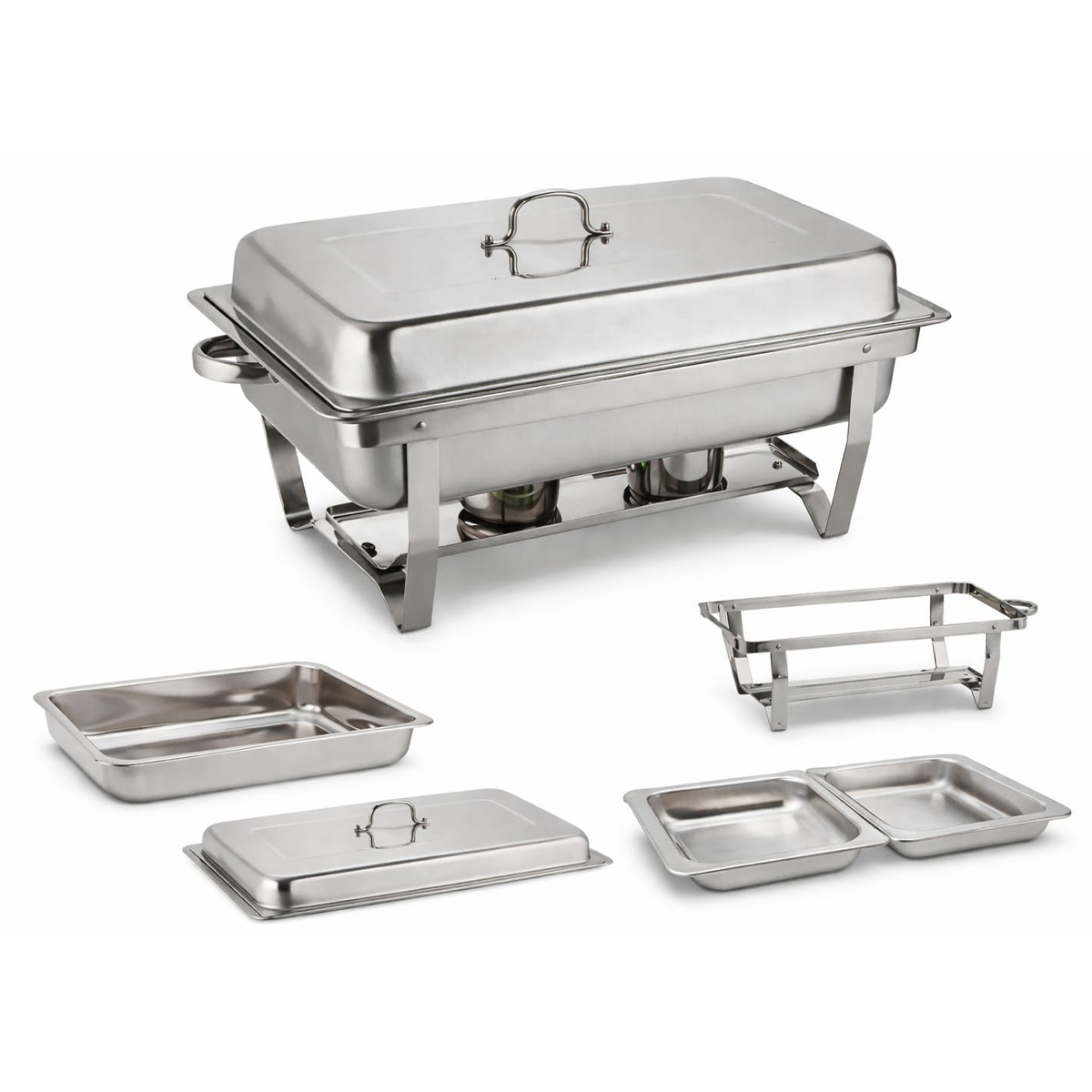 Chafing Dish Gold Square