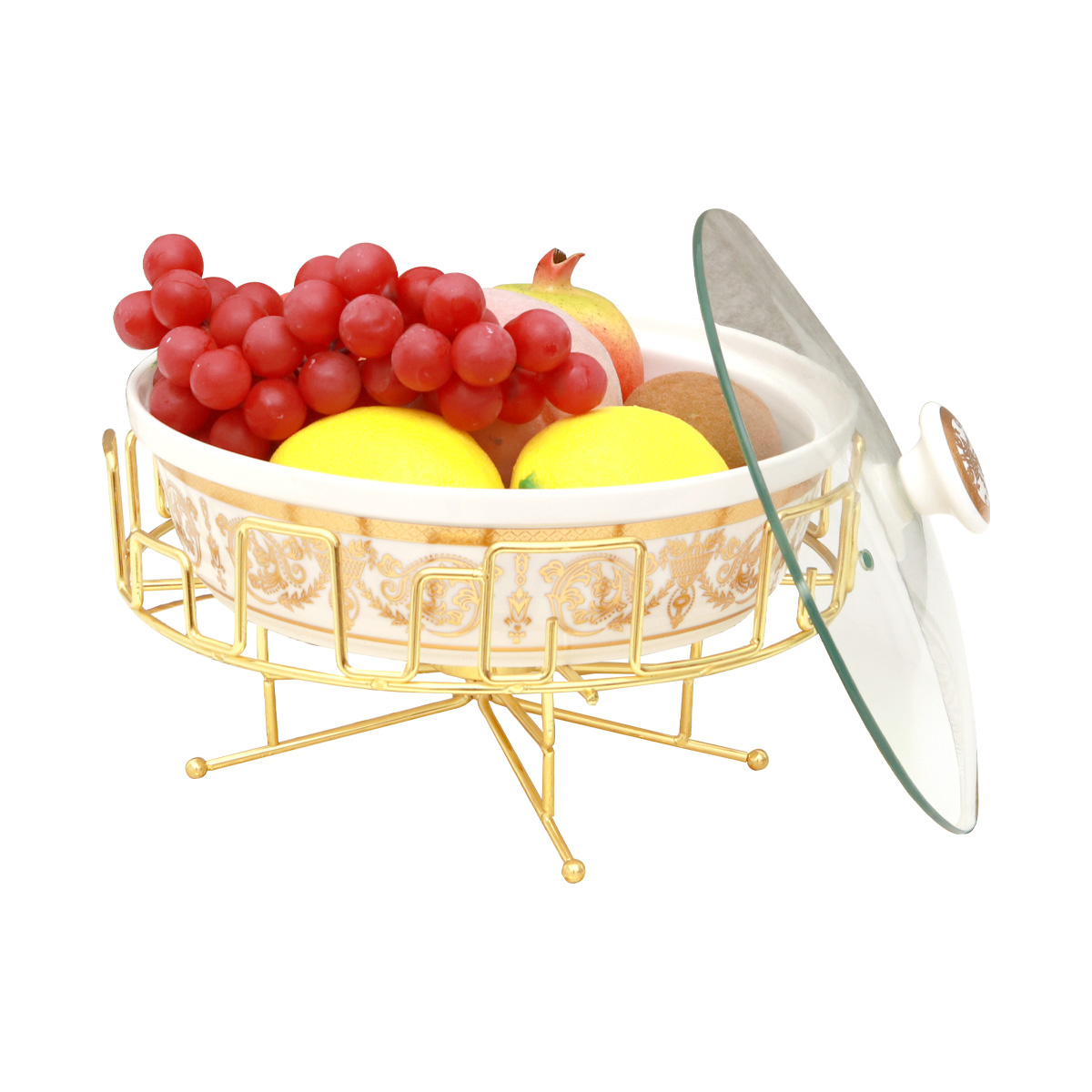 Oval Ceramic Food Warmer 1L