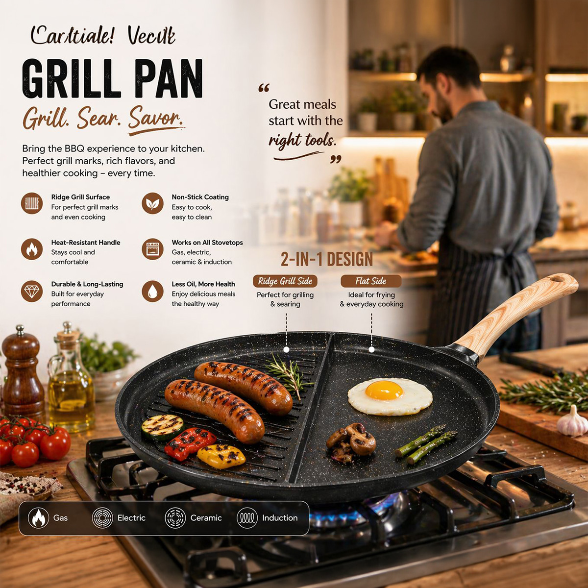 Non Stick Grill Pan