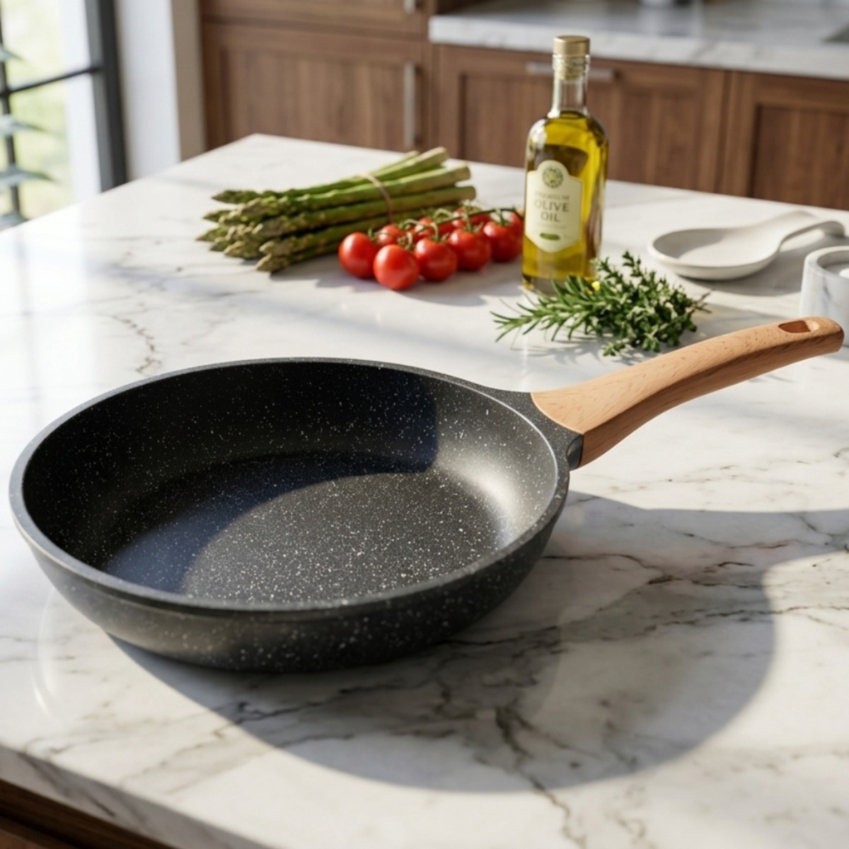Induction Granite Fry Pan 20cm