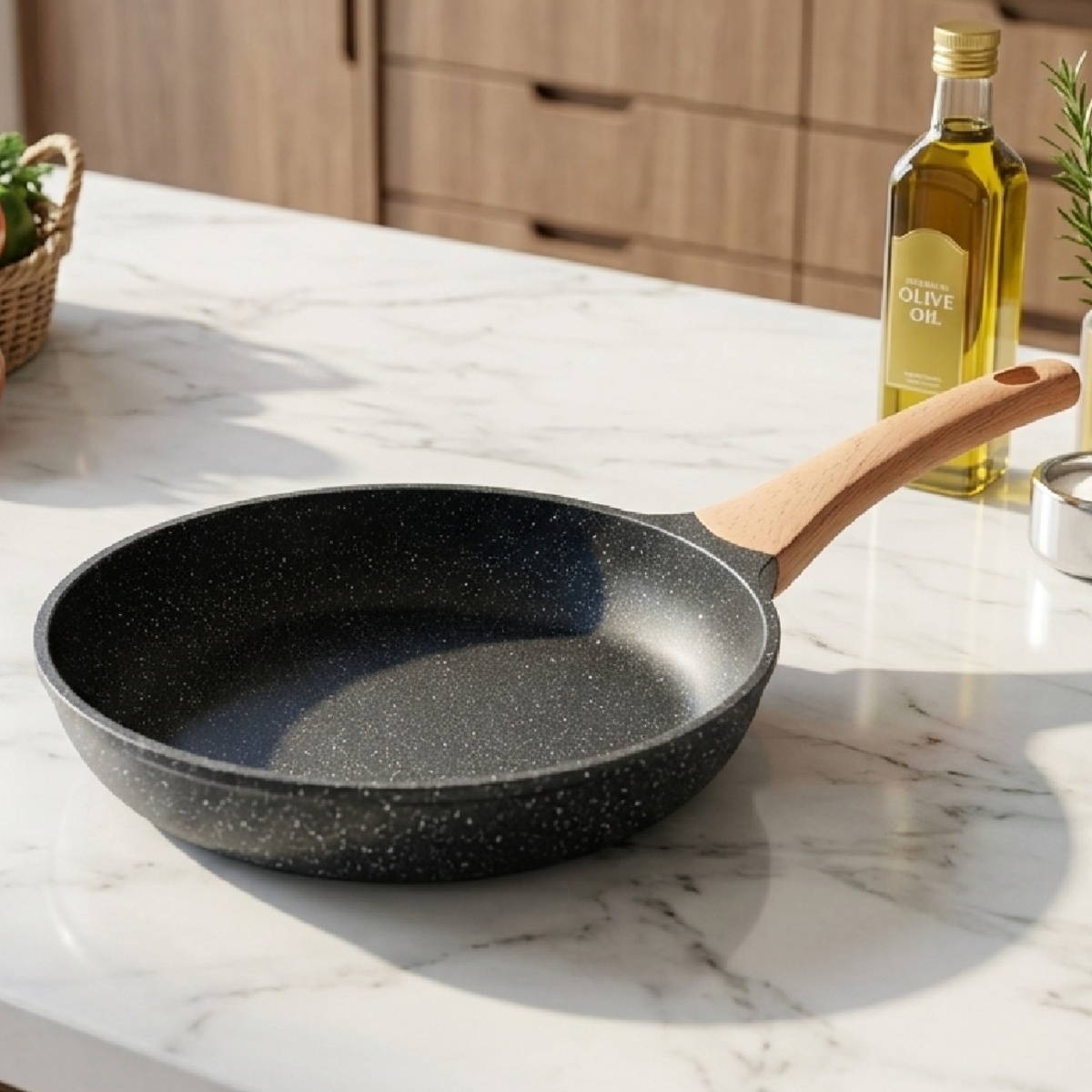 Induction Granite Fry Pan 24cm