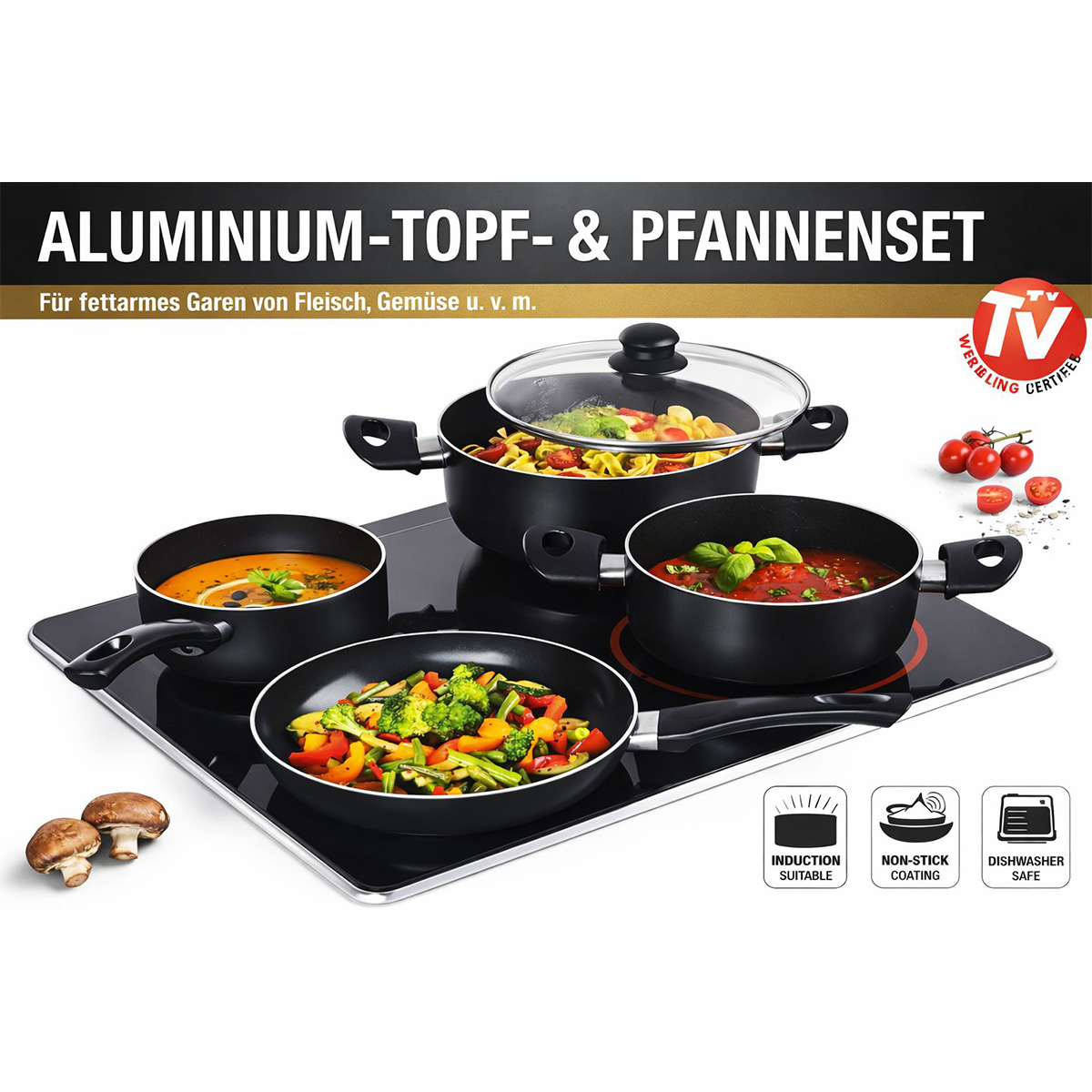 Cookware Set 4 Piece