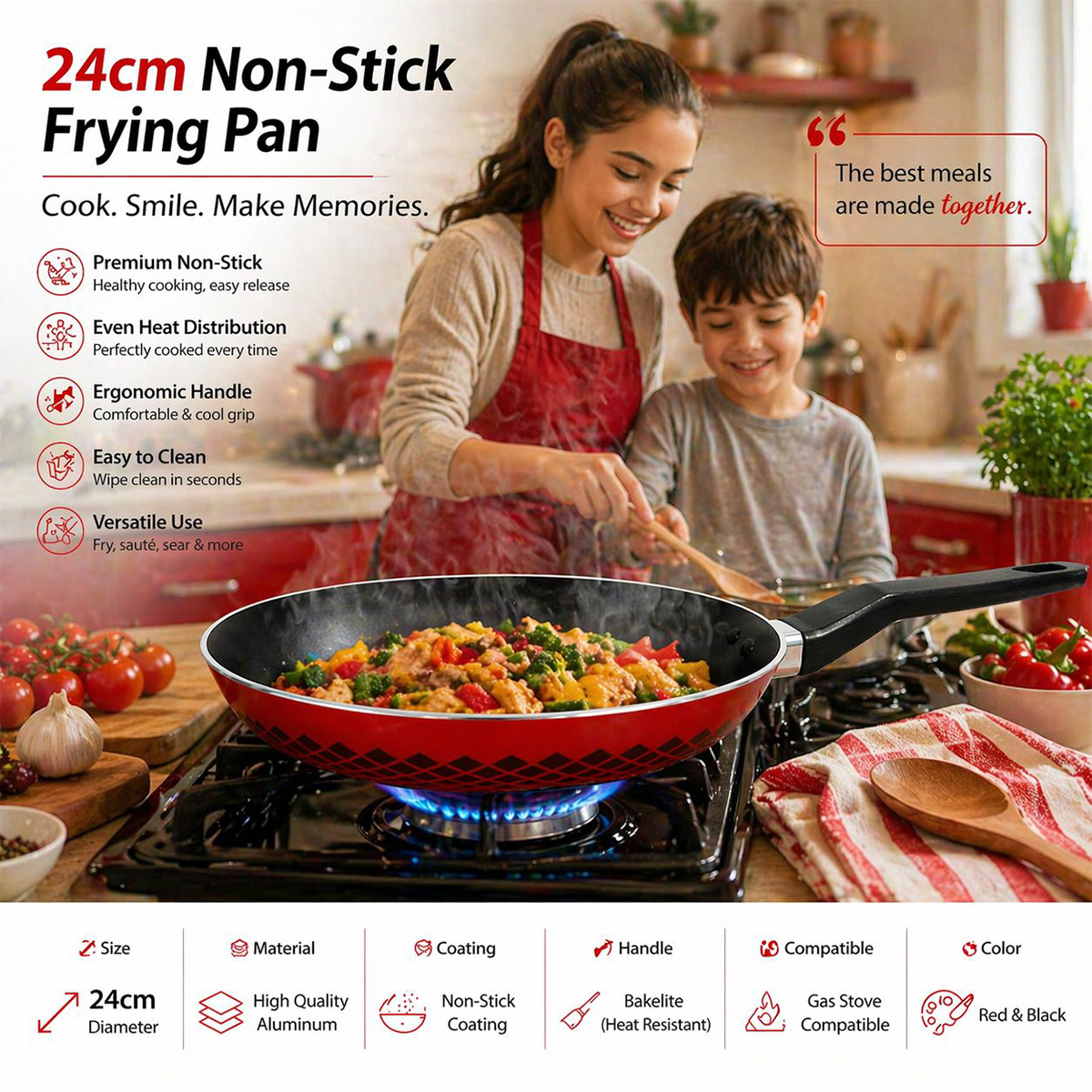 Non Stick Fry Pan 24cm