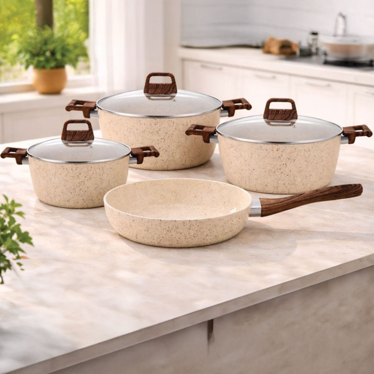Granite Cookware Set 7 Piece