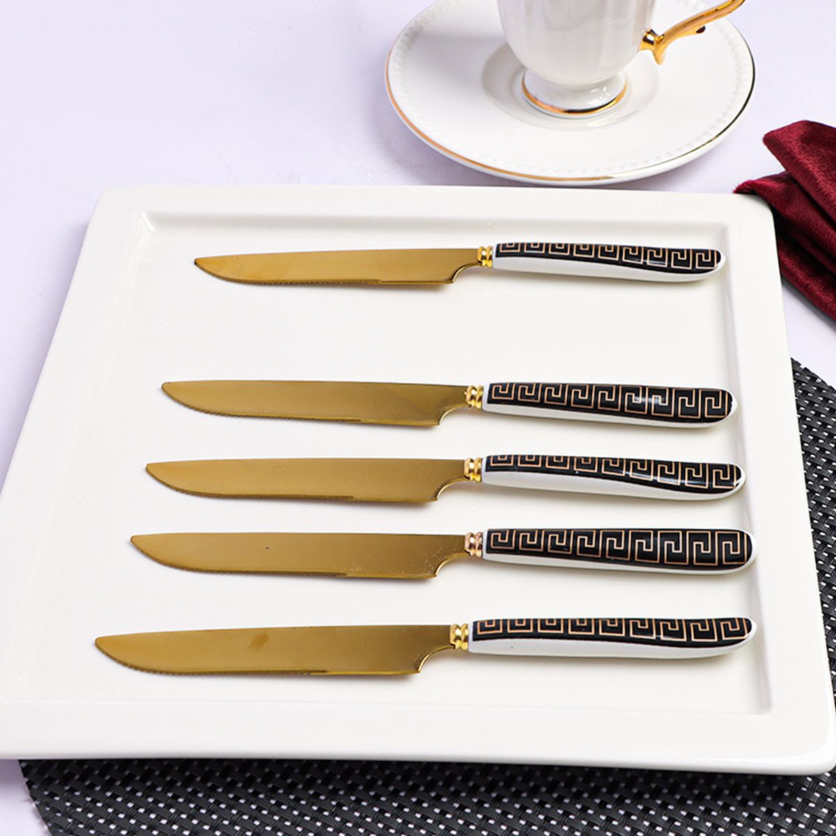 Dinner Knife Set 6 Piece