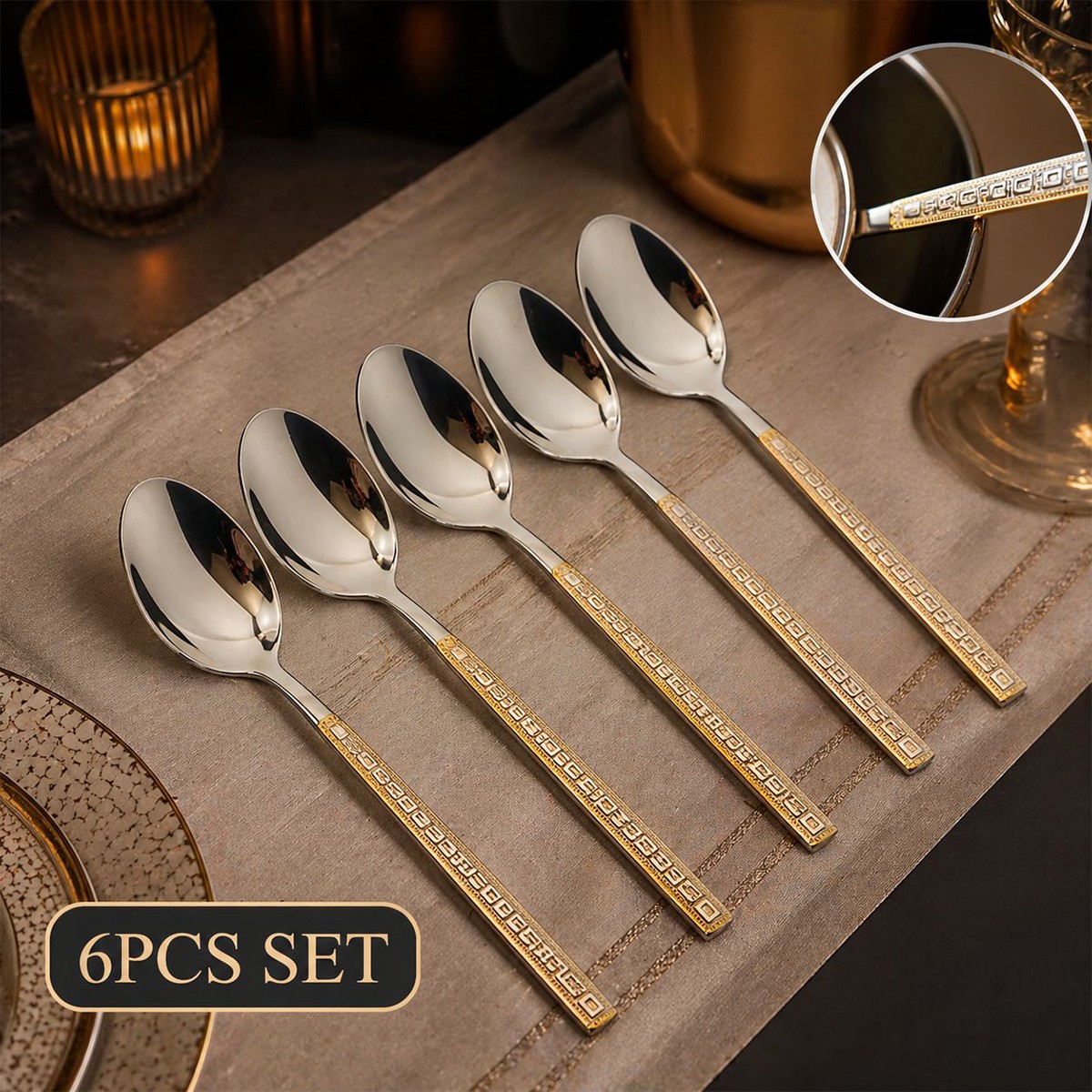 Dinner Spoon Set 6 Piece