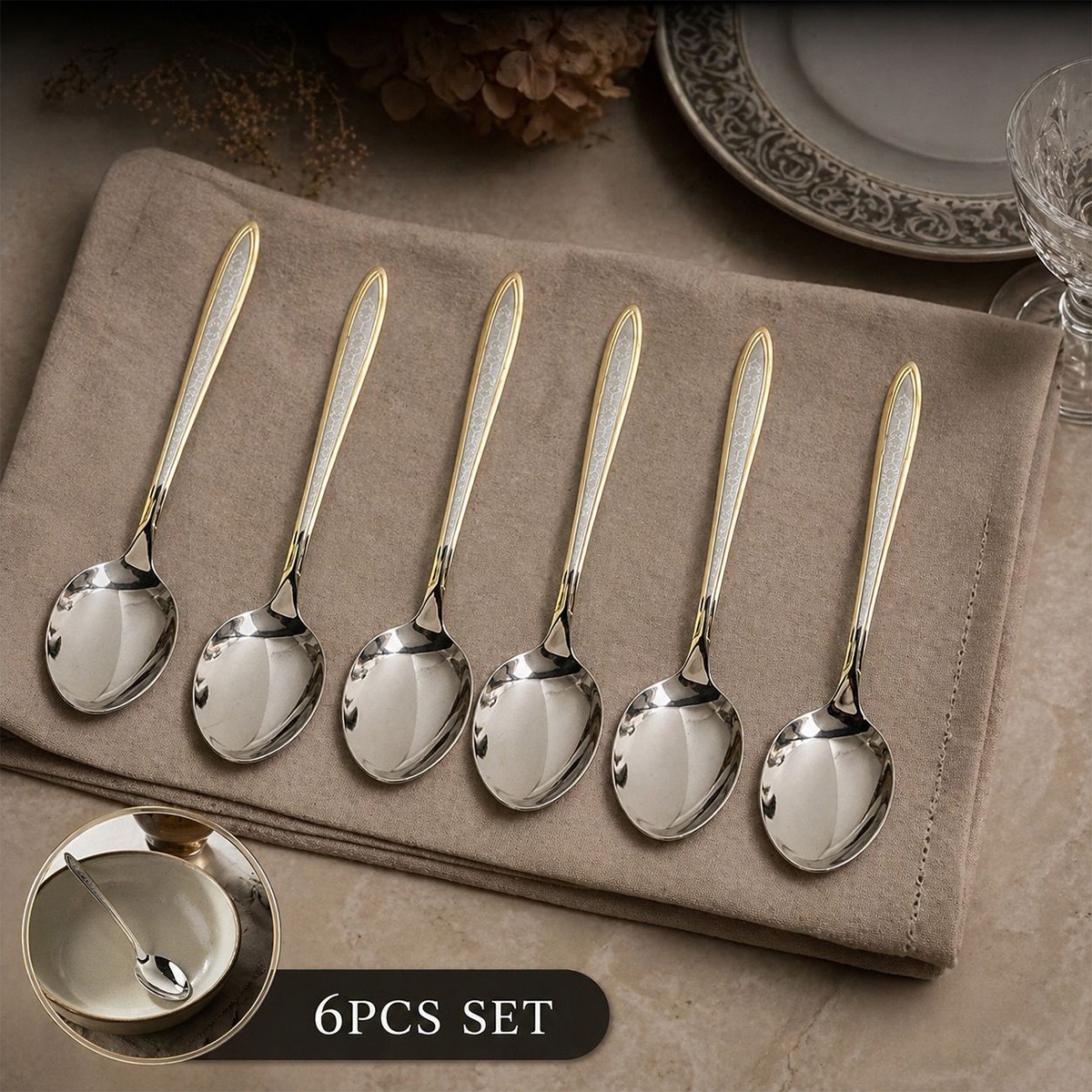 Tea Spoon Set 6 Piece