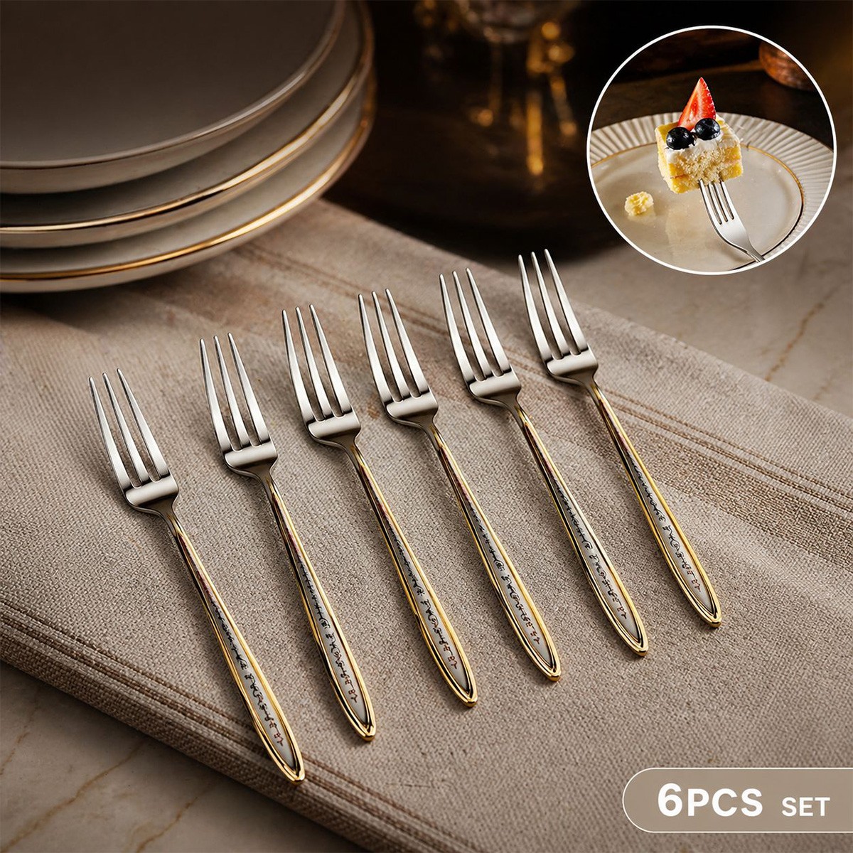 Fruit Fork Set 6 Piece