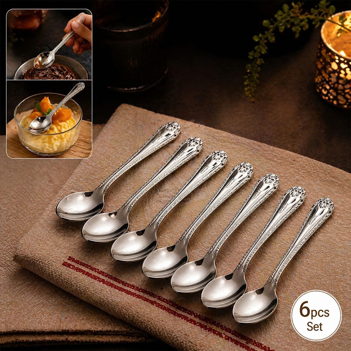 Coffee Spoon Set 6 Piece