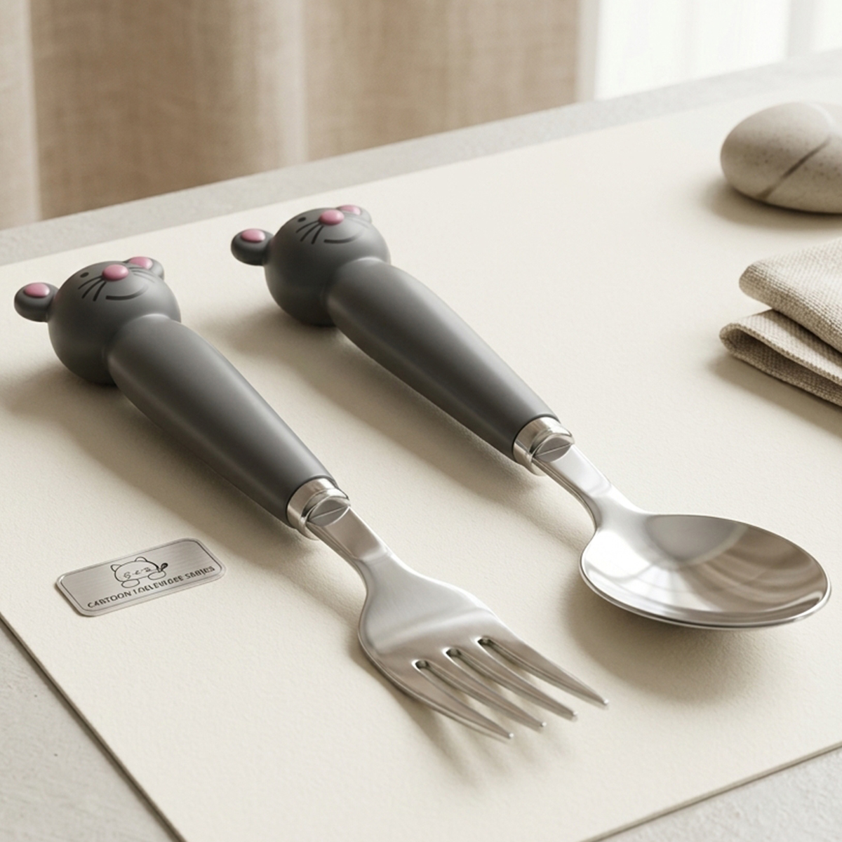 Kids Spoon & Fork Set 2 Piece