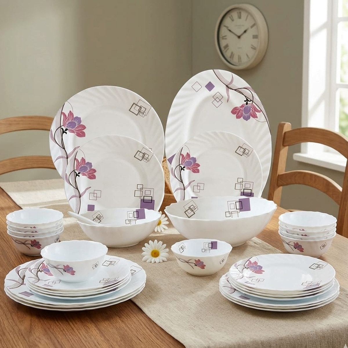 Opel Dinner Set 33 Piece