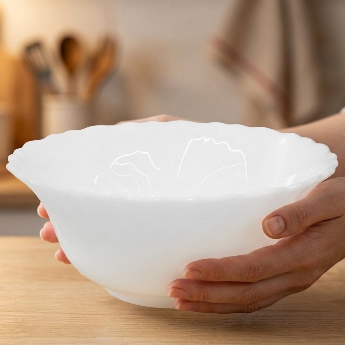 White Salad Bowl 5 Inch