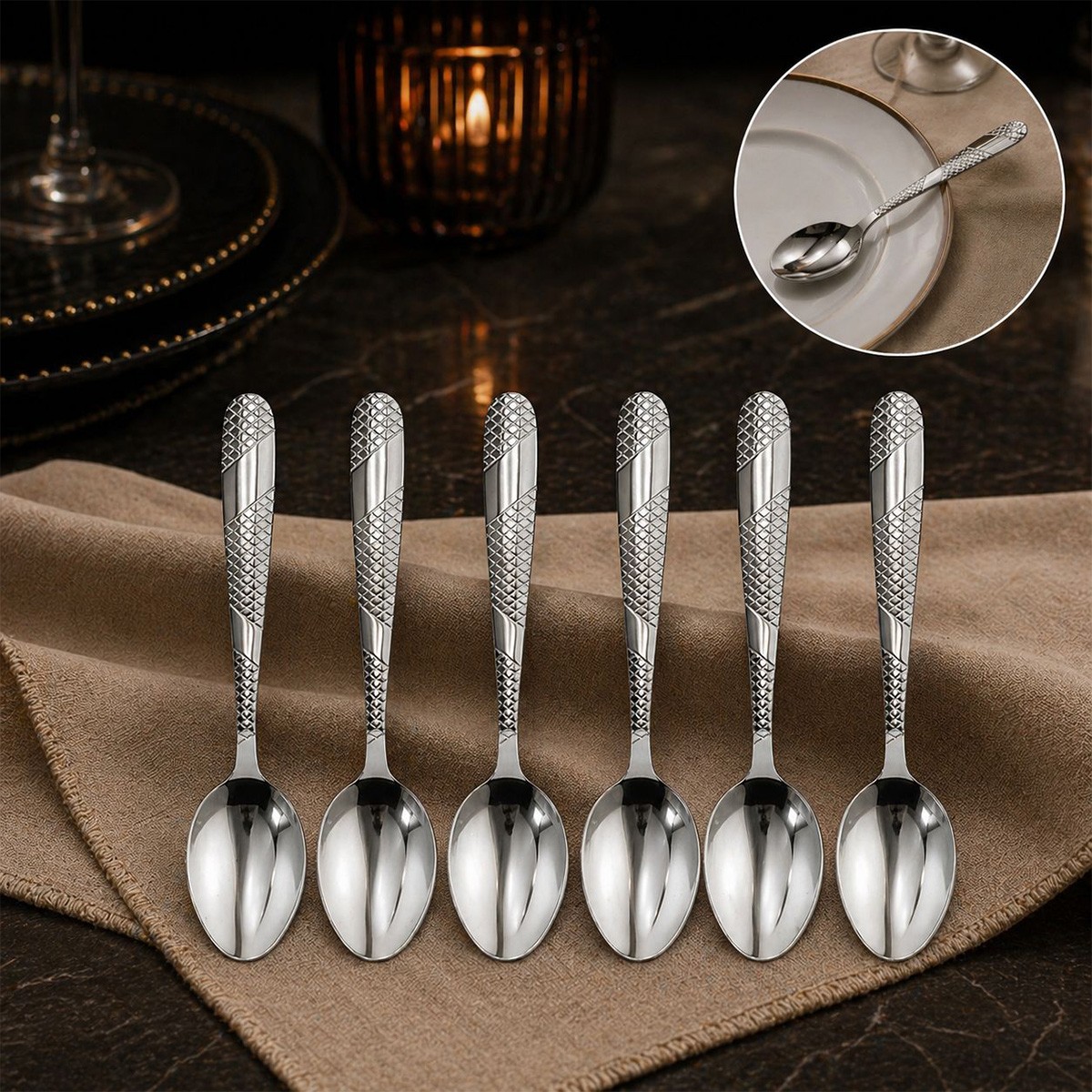 Dinner Spoon Set 6 Piece