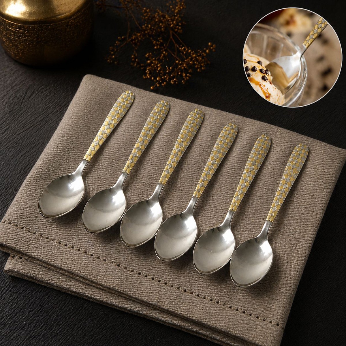 Tea Spoon Set 6 Piece