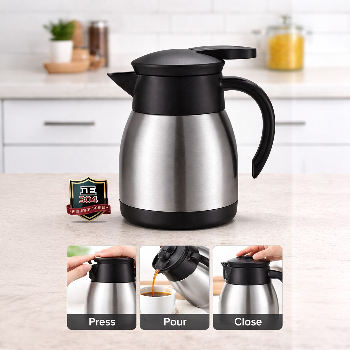 Stainless Steel Vacuum Flask 500ml