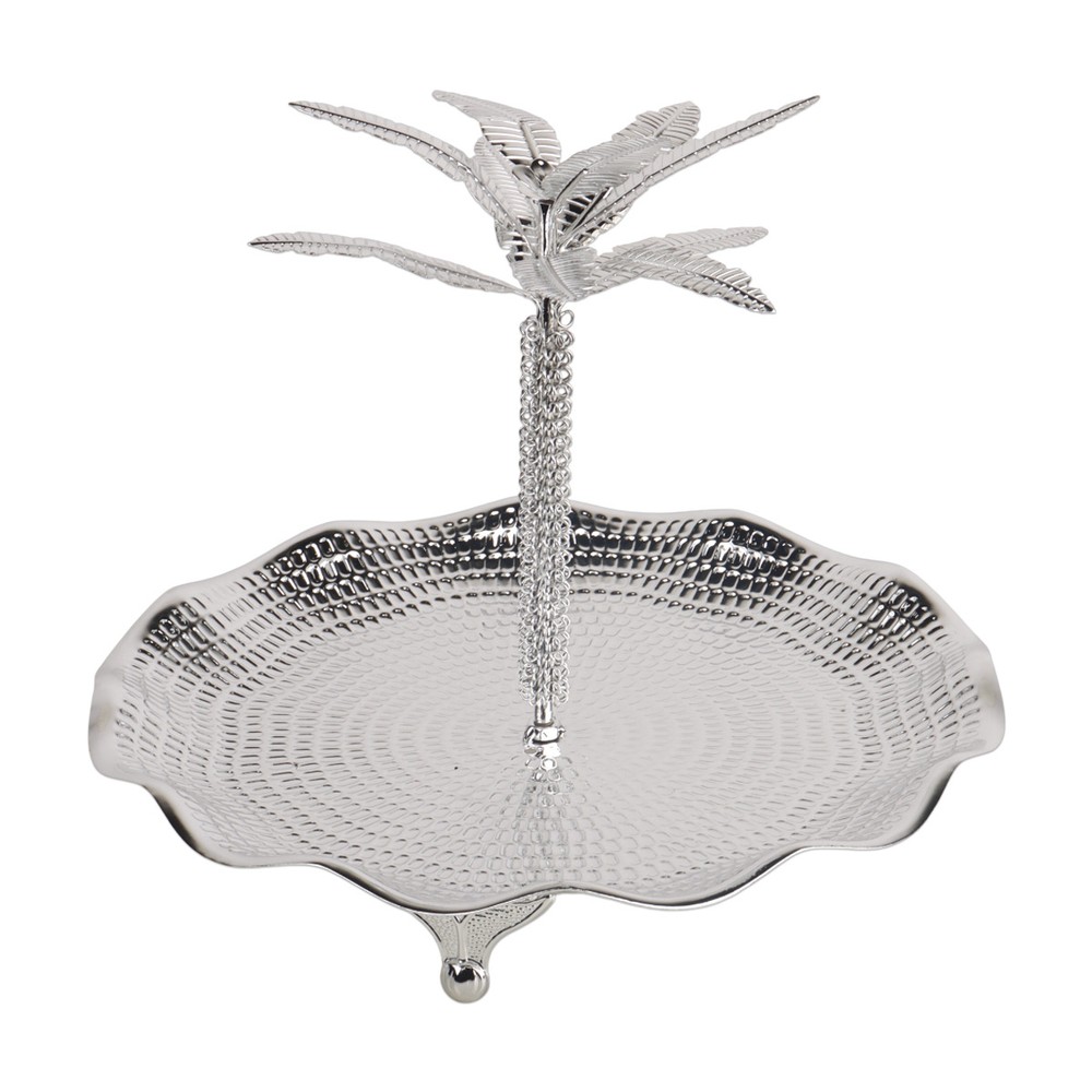 Silver Candy Bowl with Light
