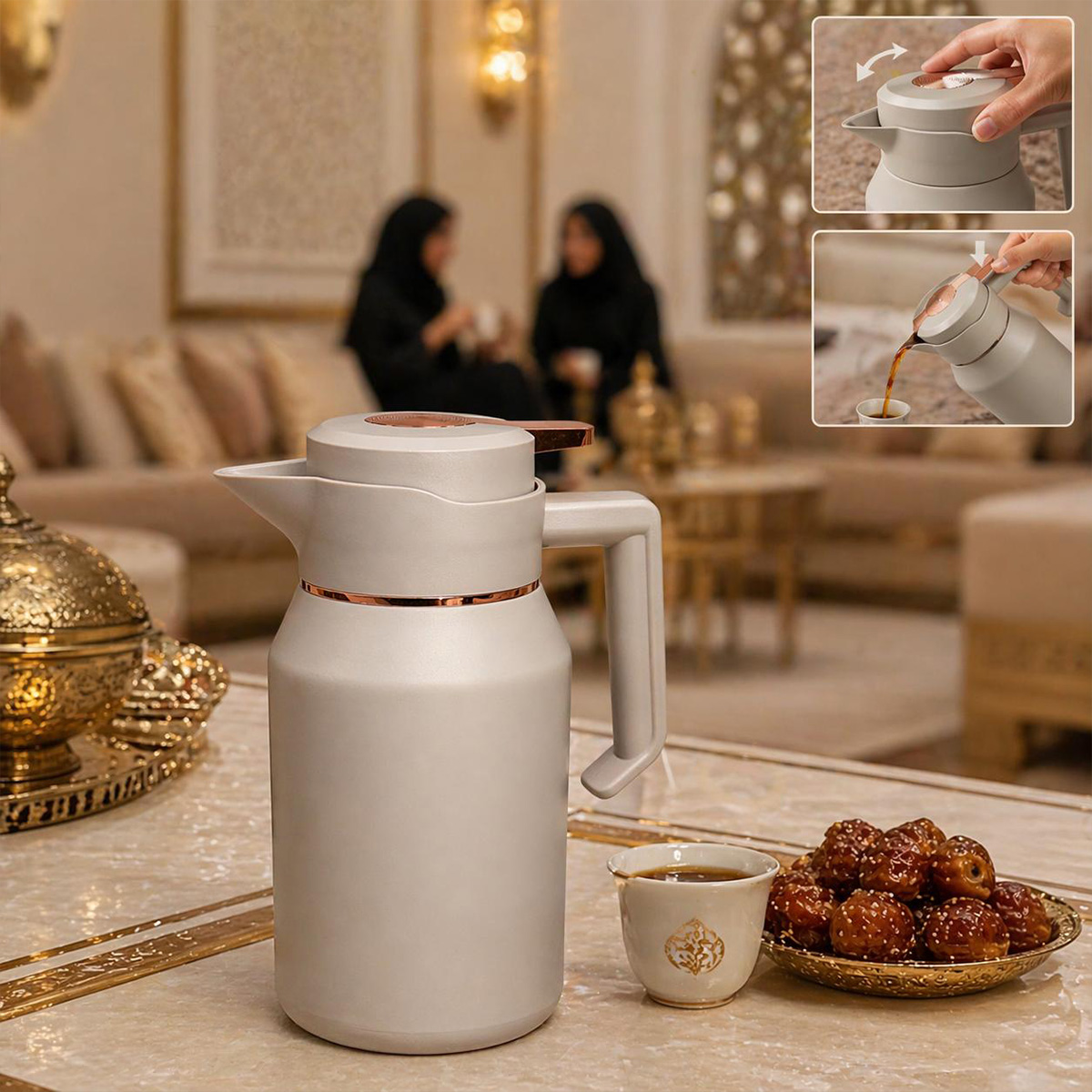 Stainless Steel Flask 1.8L
