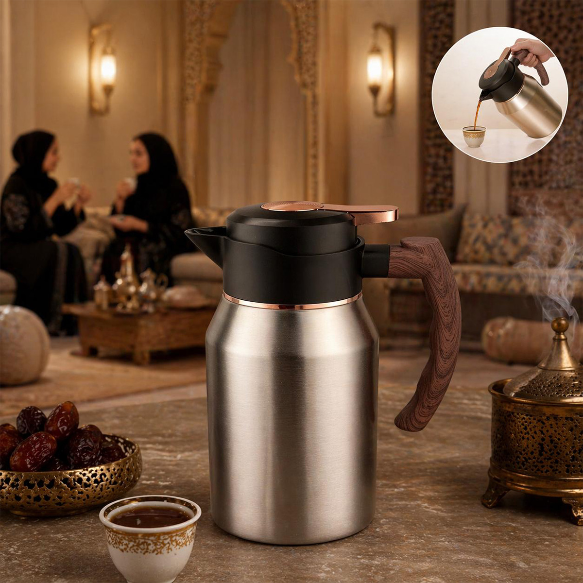 Stainless Steel Flask 1.8L