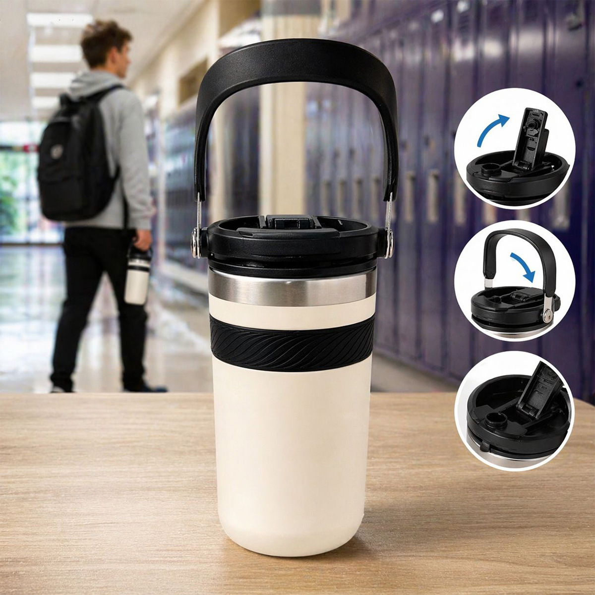 Stainless Steel Vacuum Bottle 550ml