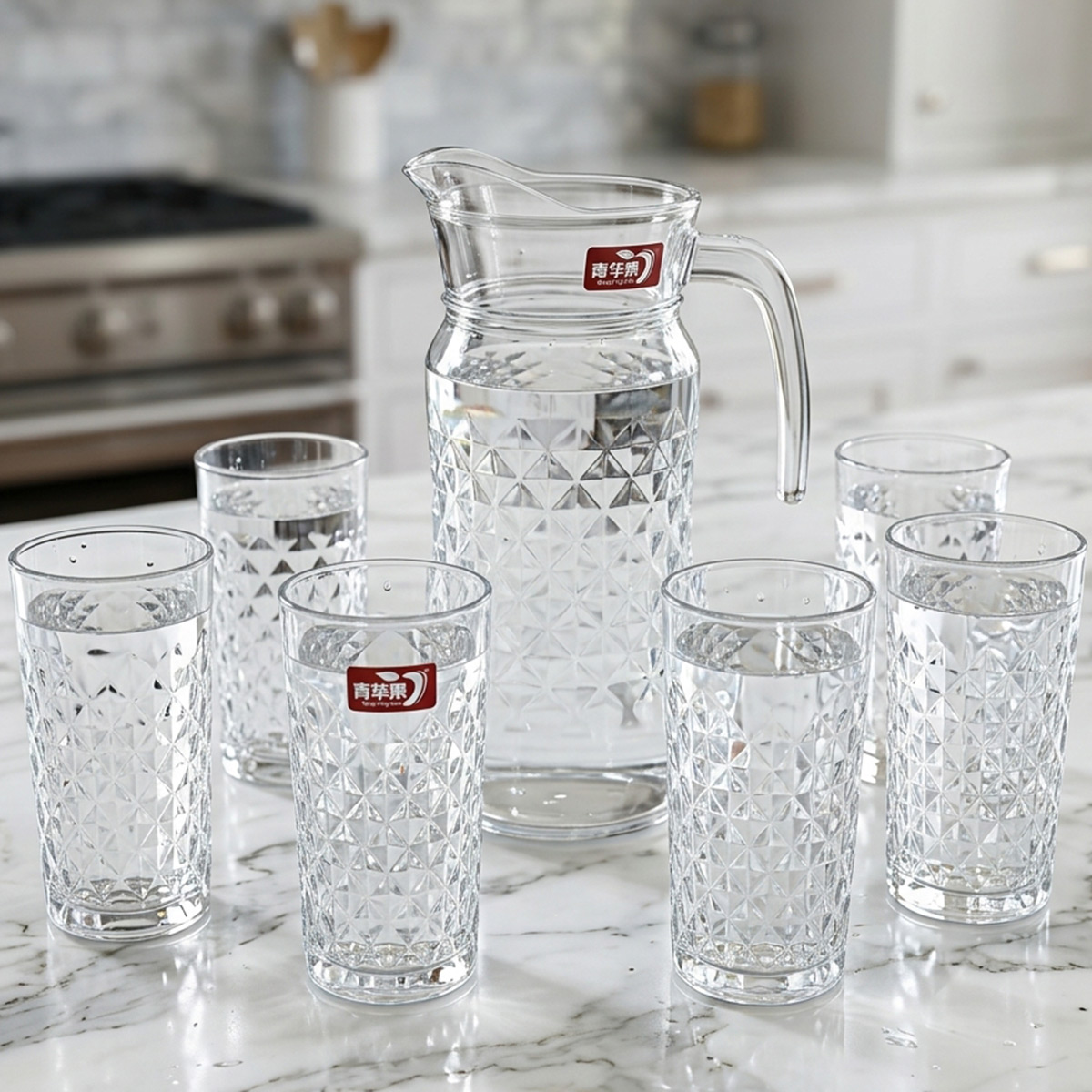 Water Glass Set 7 Piece