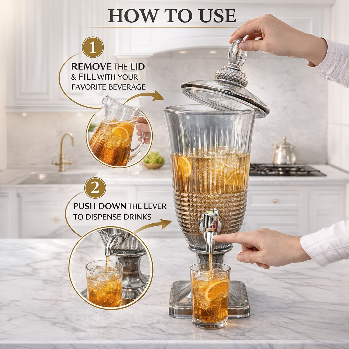 Glass Juicer 2L