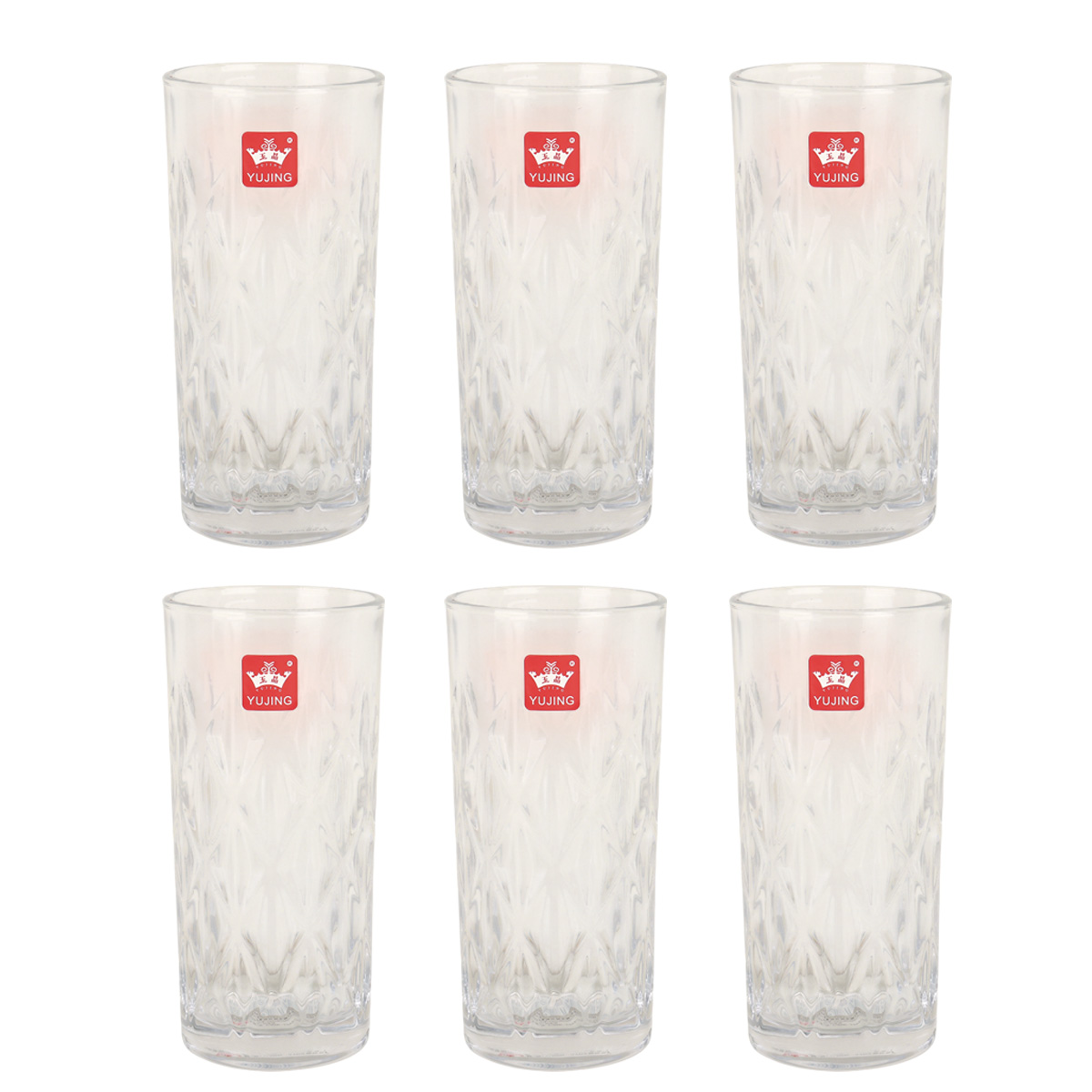 Water Glass Set 6 Pieces YW-35454-3702-11