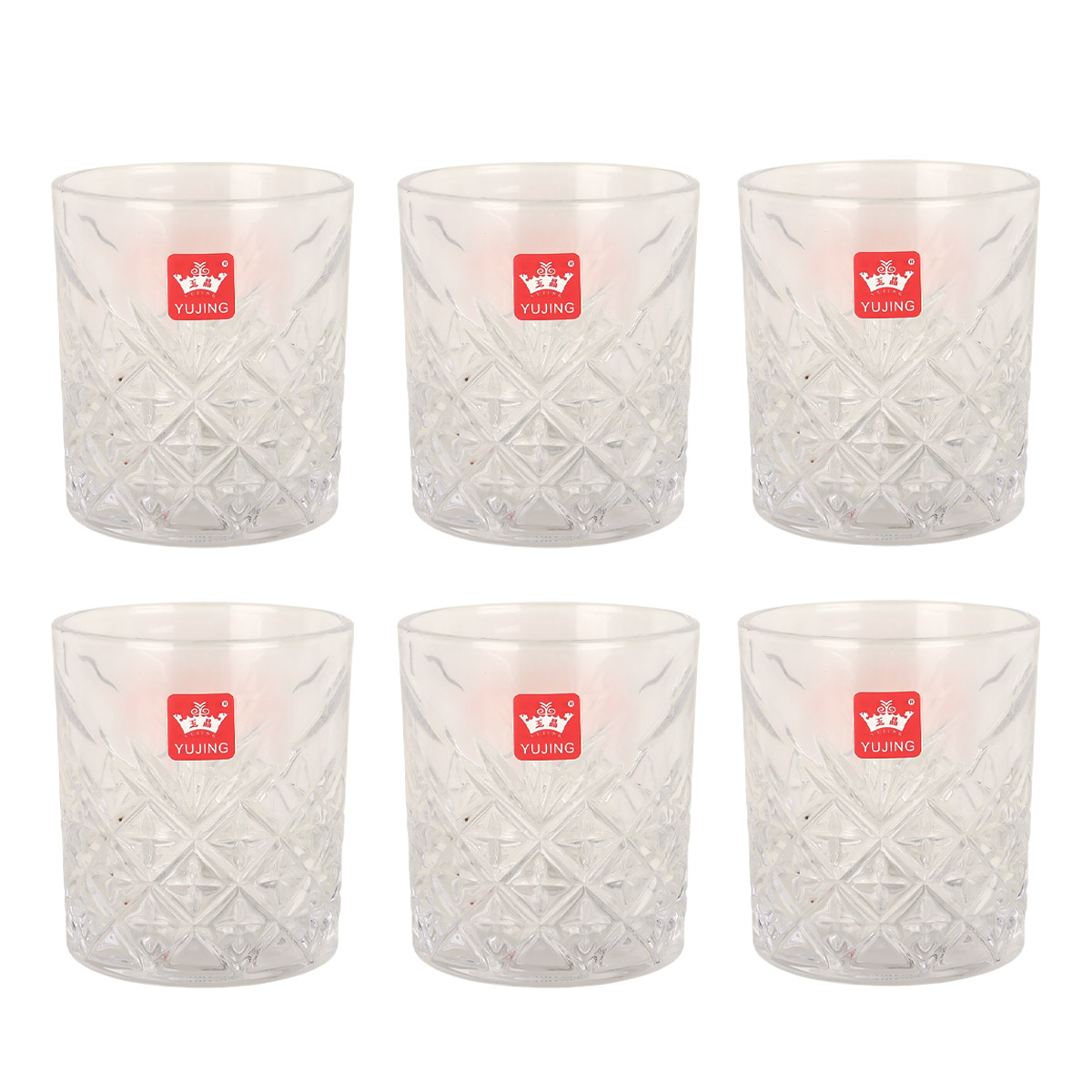 Water Glass Set 6 Pieces YW-35454-3702-10