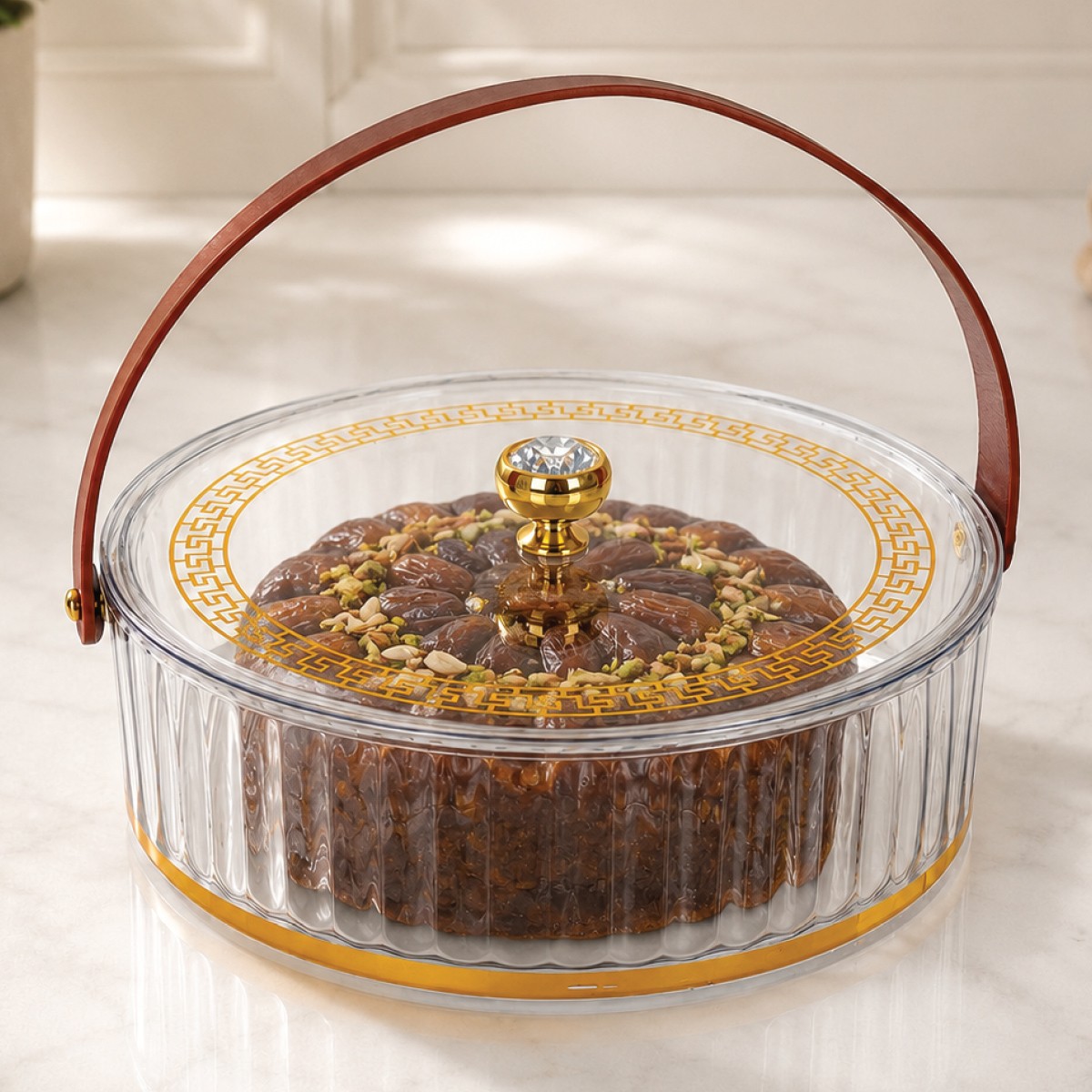 Gold Candy Dome Bowl