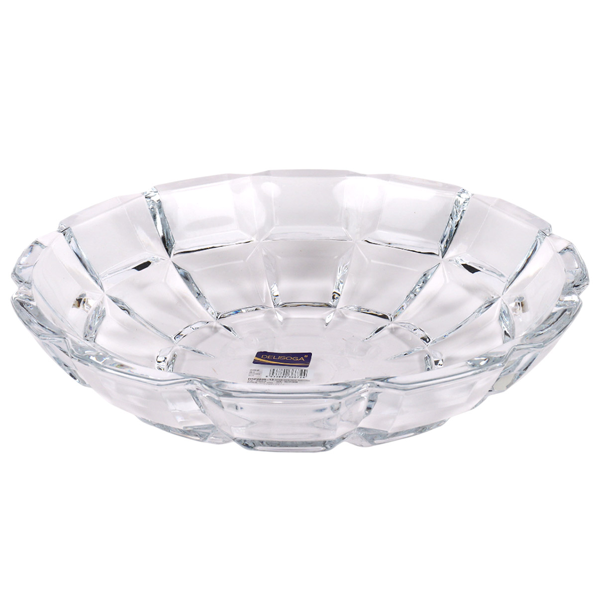 Large Glass Fruit Bowl