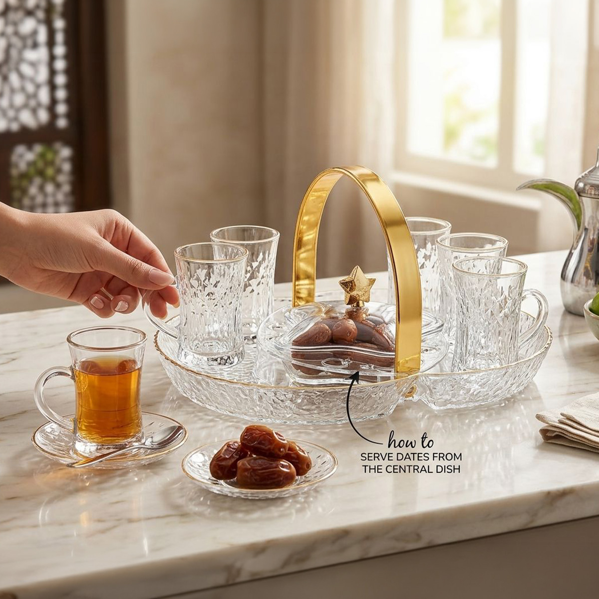 Glass Istiken Set