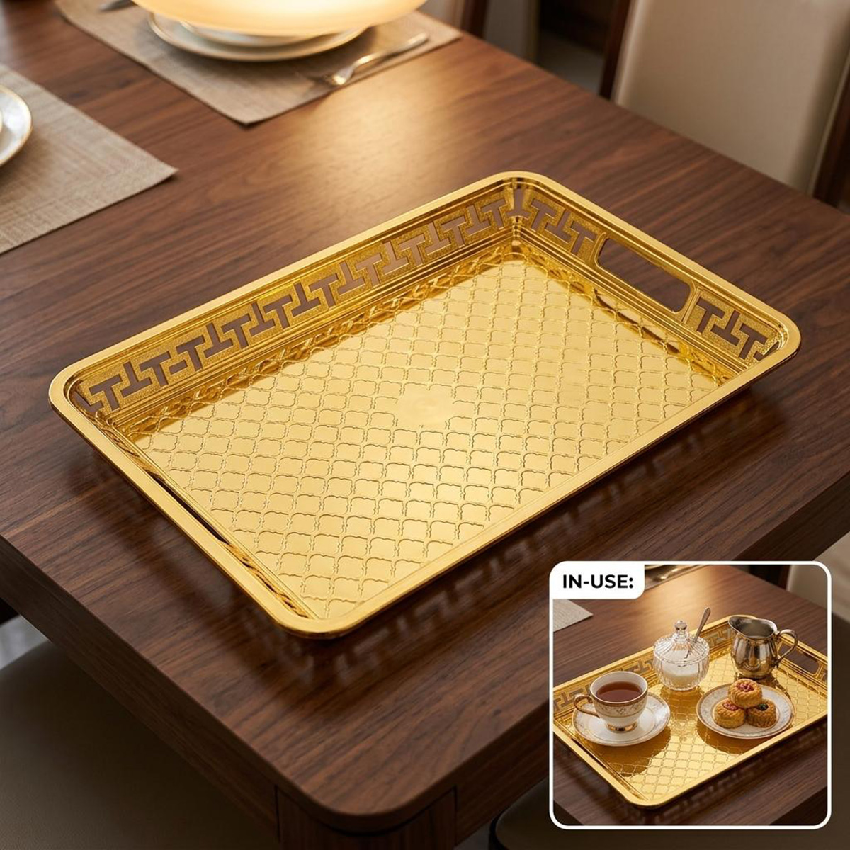 Rectangular Plastic Tray
