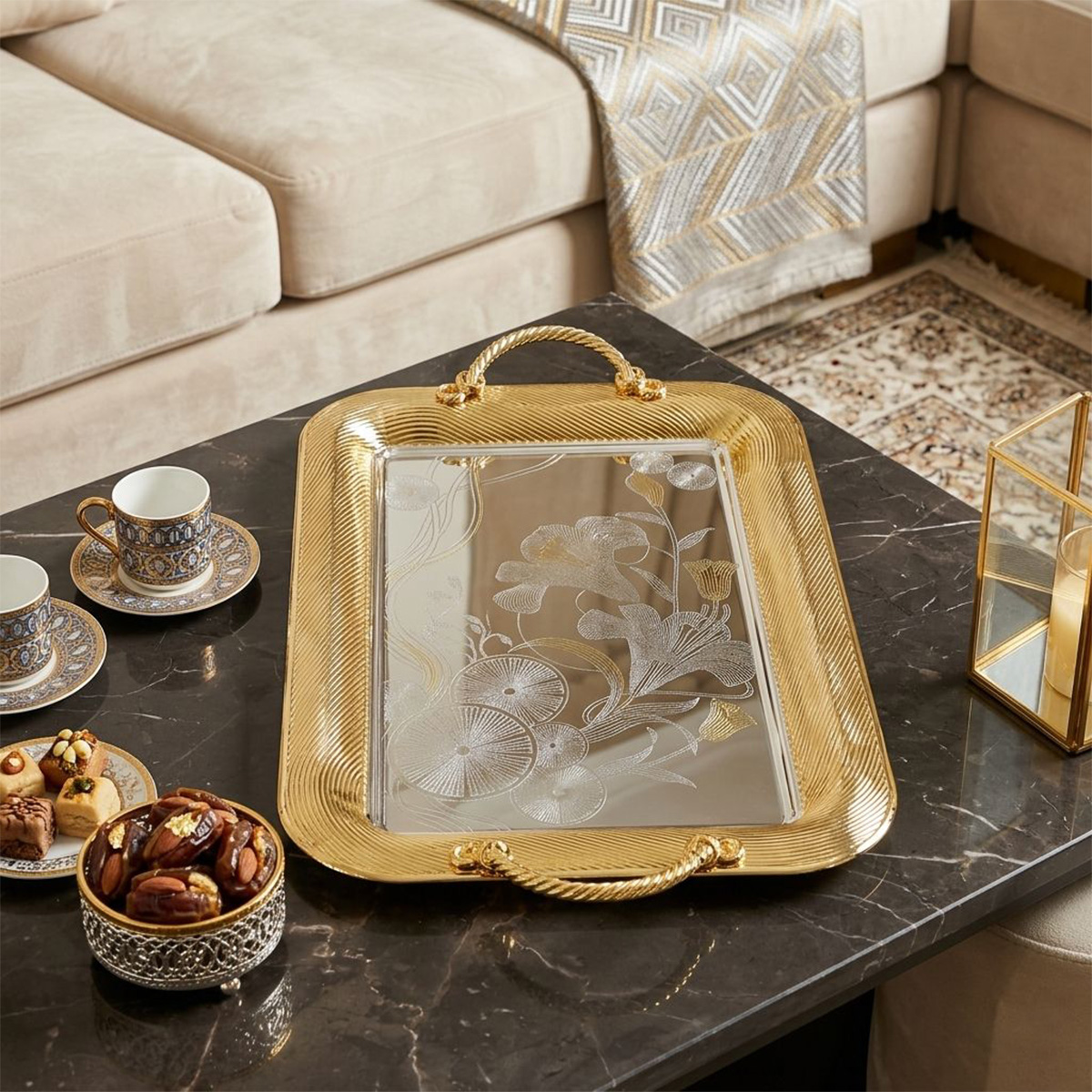 Stainless Steel Tray Large