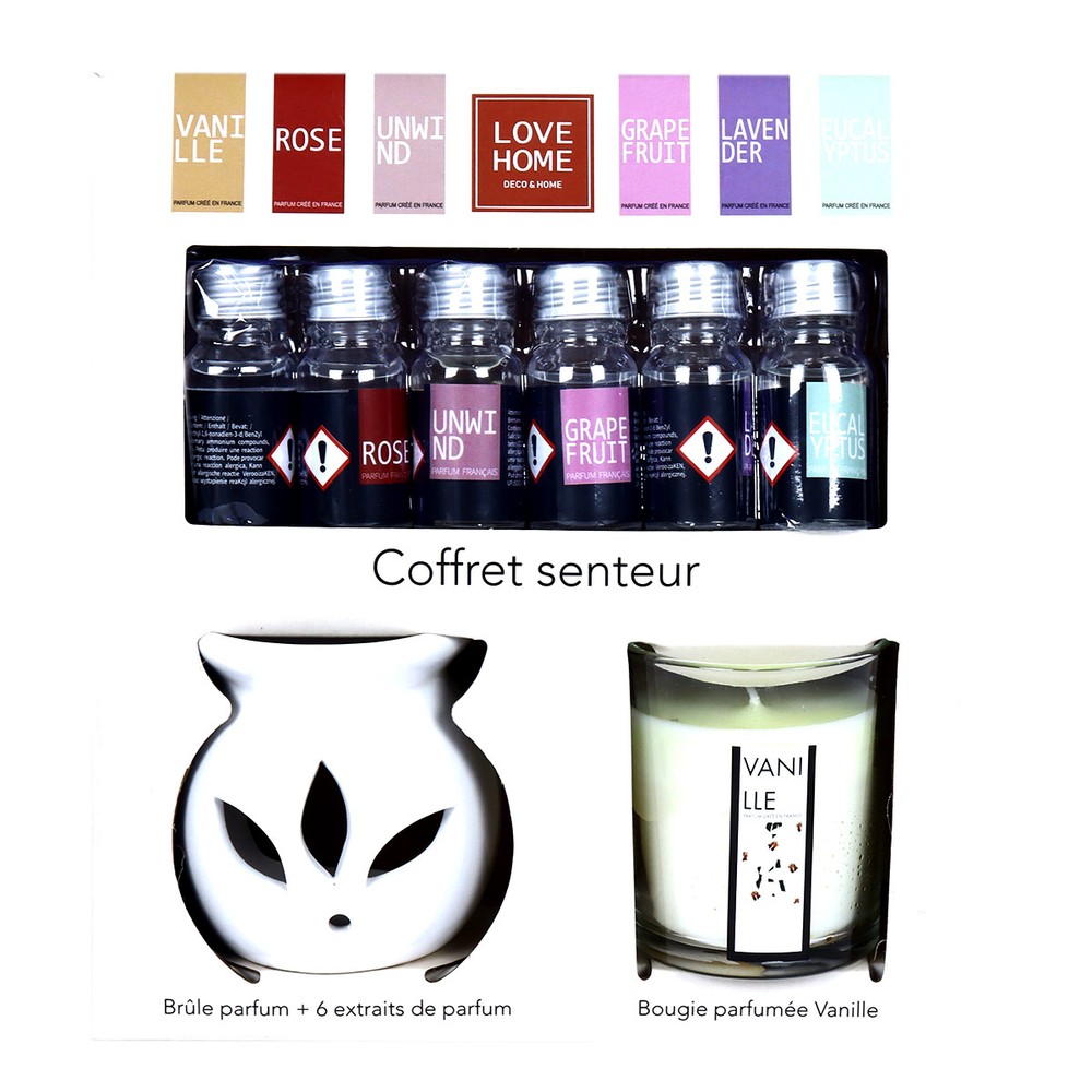 Incense Burner with Oil Set