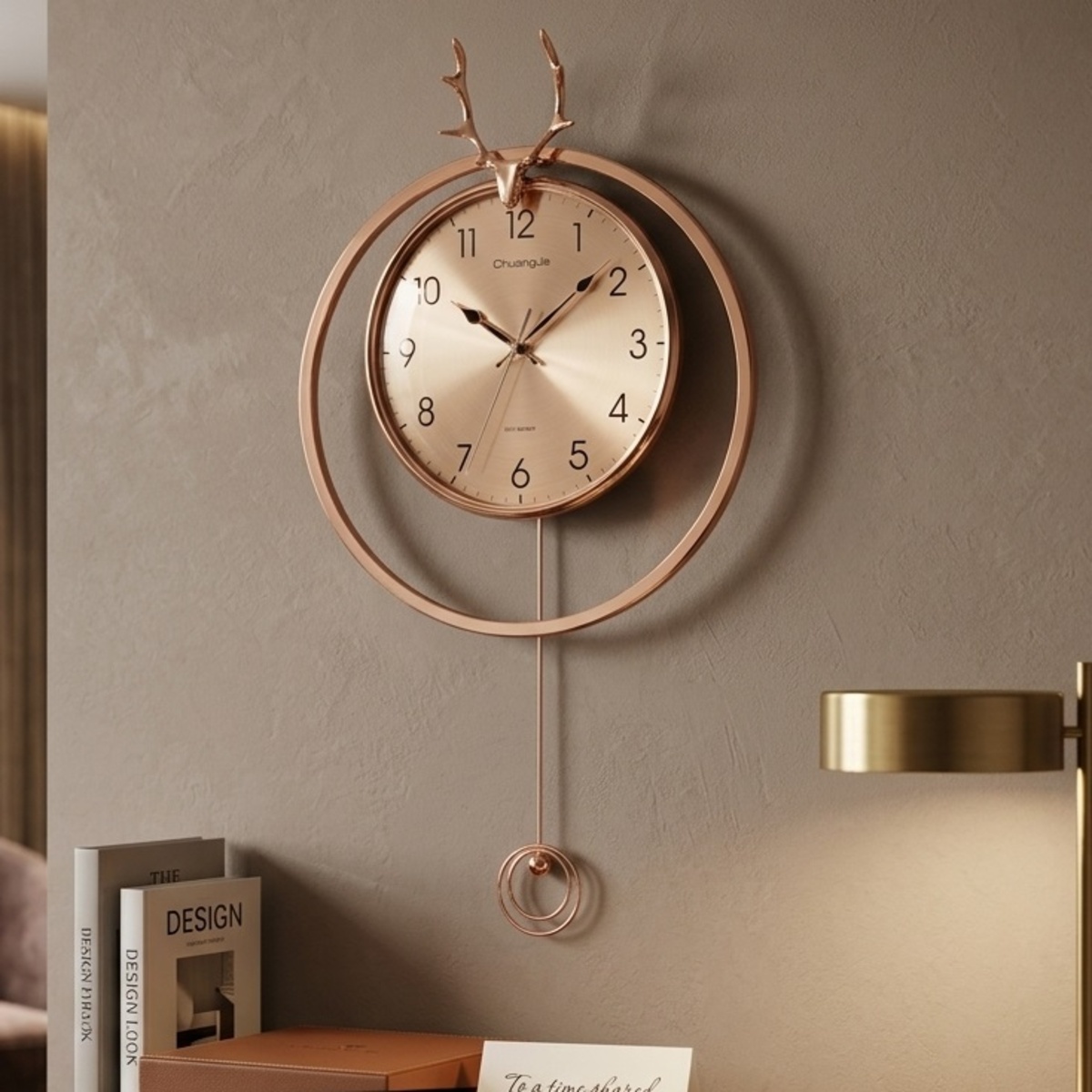Decoration Clock 66x36cm