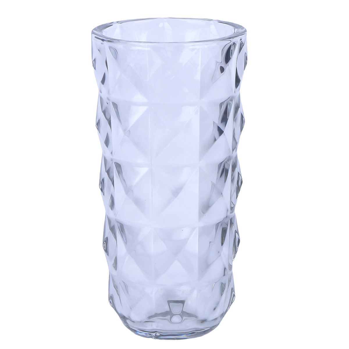 Transparent Glass Vase 27cm