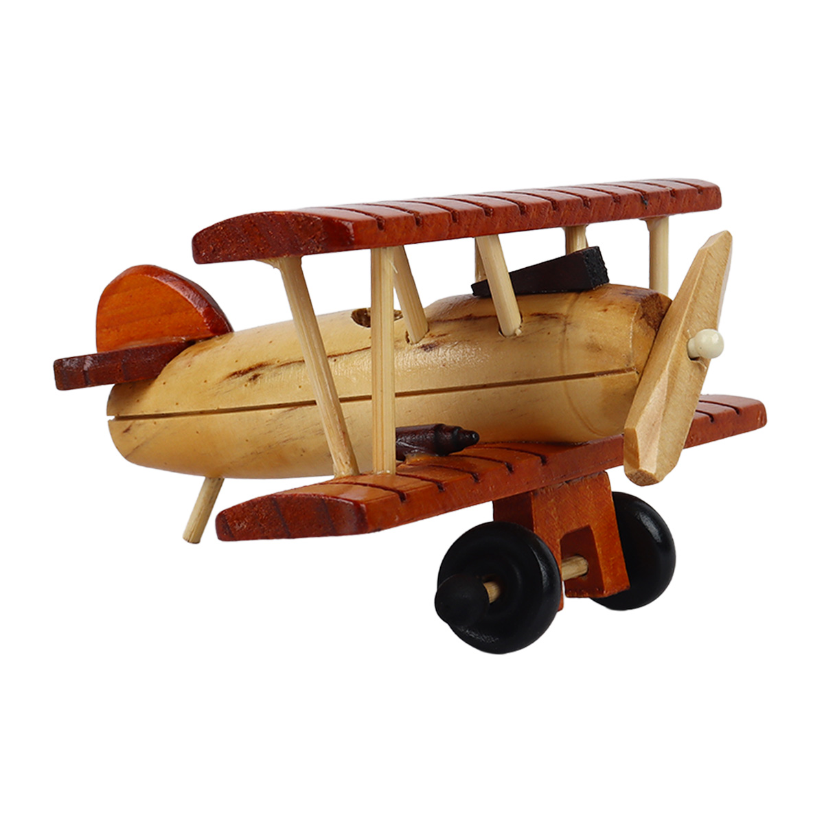 Wooden Decoration Airplane Small