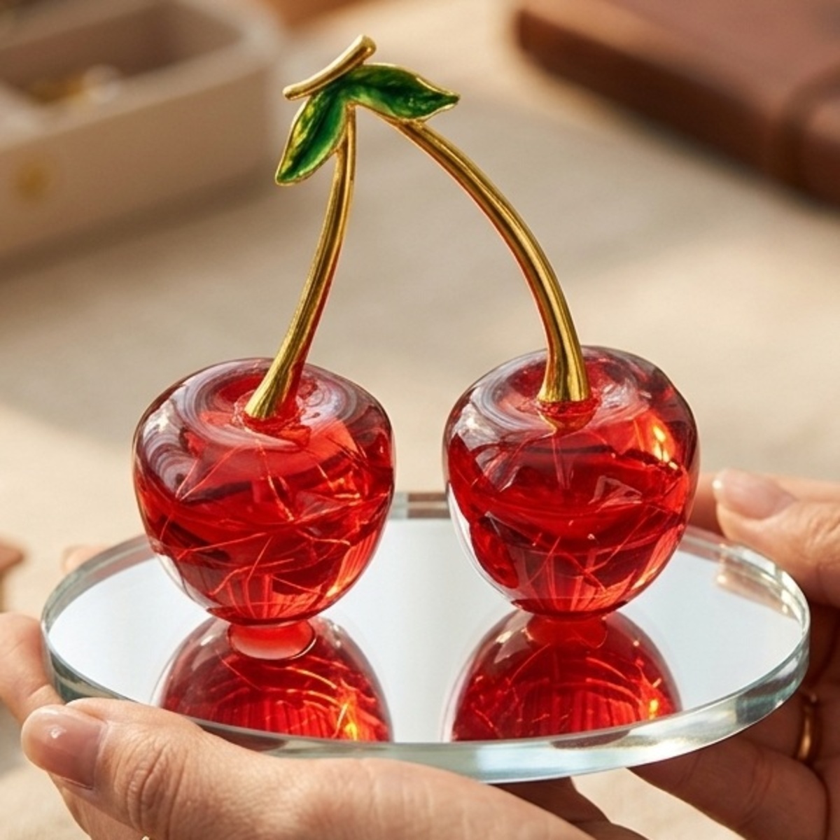 Crystal Chepry Ornament